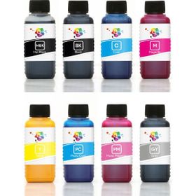 QC Canon Imageprograf IPF9400S Yazıcı Uyumlu Pro Serisi 100 ml Mürekkep Seti Kartuş Mürekkebi