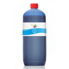 QC Canon Maxify MB5455 Uyumlu 1000 ml C Cyan Mavi Pigment Yazıcı Mürekkebi
