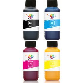 QC Epson WorkForce Pro WF-3720 Yazıcı Uyumlu 100 ml Pro Set 4 Renk Kartuş Mürekkebi