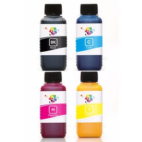 QC Epson WorkForce Pro WF-3720 Yazıcı Uyumlu 100 ml Pro Set 4 Renk Kartuş Mürekkebi