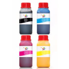 QC Epson WorkForce Pro WF-3720 Yazıcı Uyumlu 250 ml Pro Set 4 Renk Kartuş Mürekkebi