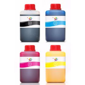 QC Epson WorkForce Pro WF-8010DW Yazıcı Uyumlu 500 ml Pro Set 4 Renk Kartuş Mürekkebi