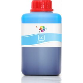 QC HP Designjet Z2100 44 Yazıcı Uyumlu PRO Serisi 500 ml LC Pigment Açık Mavi Kartuş Mürekkebi
