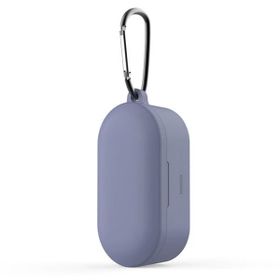 Qcy T1s/t2c Mor Bluetooth Kulaklık İçin Silikon Koruma Kılıf+ Anahtarlık