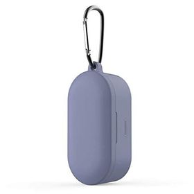 Qcy T1s/t2c Mor Bluetooth Kulaklık İçin Silikon Koruma Kılıf+ Anahtarlık