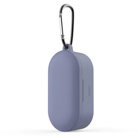 Qcy T1s/t2c Siyah Bluetooth Kulaklık İçin Silikon Koruma Kılıf+ Anahtarlık
