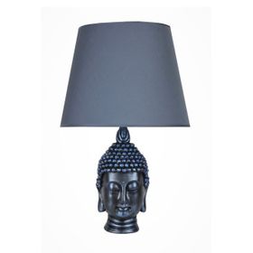 Qdec Cobalt Lacivert Modern Dizayn Büyük Buda Abajur