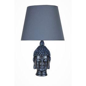 Qdec Cobalt Lacivert Modern Dizayn Büyük Buda Abajur