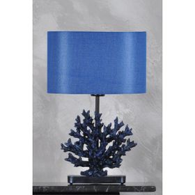 Qdec Cobalt Modern Dizayn Mercan Abajur
