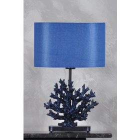 Qdec Cobalt Modern Dizayn Mercan Abajur