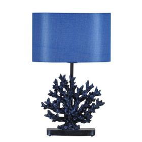 Qdec Cobalt Modern Dizayn Mercan Abajur