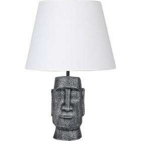 Qdec Gold Beyaz Modern Dizayn Moai Abajur
