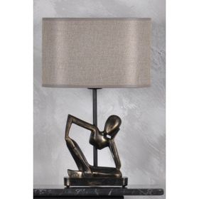 Qdec Modern Dizayn Bakır H.gold İnsan Abajur
