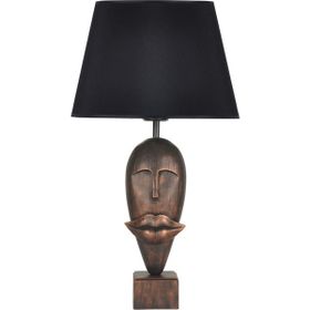 Qdec Modern Dizayn Bakır Siyah Afrika Abajur