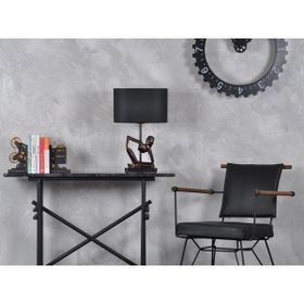 Qdec Modern Dizayn Bakır Siyah İnsan Abajur