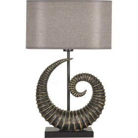 Qdec Modern Dizayn Gold H.Gold Burgu Abajur