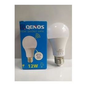 Qenos Beyaz Led 12 Watt Radar Sensörlü Ampul