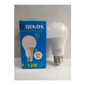 Qenos Beyaz Led 12 Watt Radar Sensörlü Ampul