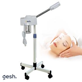 Qesh DT-318 Vapozon - Ayaklı - Profesyonel Cilt Bakımı Sıcak Buhar Ozonlu Yüz Buhar Makinesi