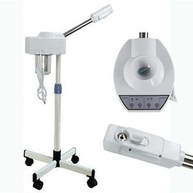 Qesh DT-318 Vapozon - Ayaklı - Profesyonel Cilt Bakımı Sıcak Buhar Ozonlu Yüz Buhar Makinesi