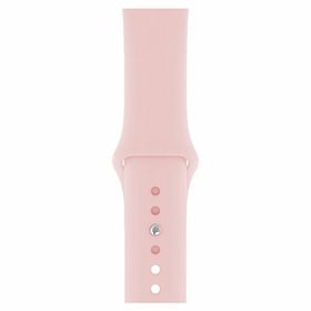 Qfit Apple Watch Uyumlu 42/44 mm Pembe Silikon Spor Kordon