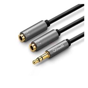 Qgeem QG-AU08 3.5 mm Çoğaltıcı Audio Kablo