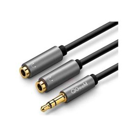 Qgeem QG-AU08 3.5 mm Çoğaltıcı Audio Kablo