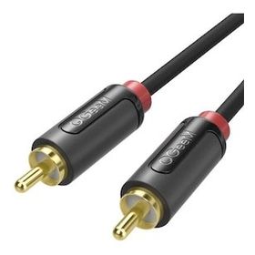 Qgeem QG-AU11 3,05 m RCA Aux Audio Kablo