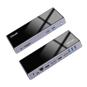Qgeem QG-D6902 Type-C Hub Docking Station 4K-5K Displayport HDMI Destekli All İn One Çoğaltıcı