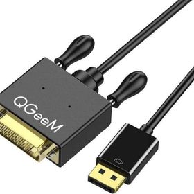 Qgeem QG-HD28 Siyah DVI to Display Port Kablo
