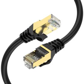 Qgeem QG-OT0601 1 mt Cat6 CU AWG24-7 UTP Siyah Network Kablosu