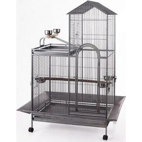 QH Pet Cage Gri 93x69x160 cm Papağan Kafesi