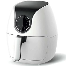 Qich 1200 W 5 lt Beyaz Led Alüminyum Sepet Airfryer