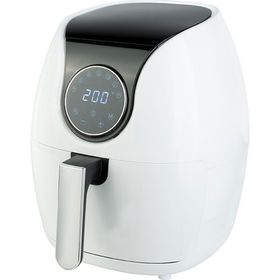Qich 1200 W 5 lt Beyaz Led Alüminyum Sepet Airfryer