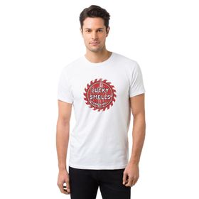 Qivi a Series of Unfortunate Events Lucky Smells Lumber Mill Baskılı Beyaz Erkek T-shirt