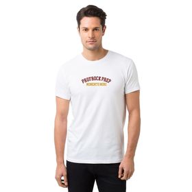 Qivi A Series Of Unfortunate Events Prufrock Preparatory School Baskılı Beyaz Erkek Örme T-shirt