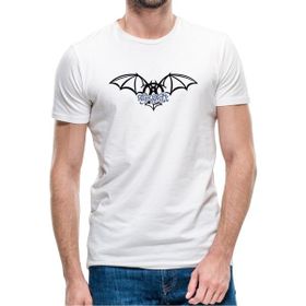 Qivi Aerosmith Hard Rock Rock And Roll Baskılı Beyaz Erkek Örme T-shirt