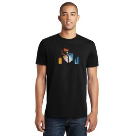 Qivi Anime Hashirama Senju Baskılı Siyah Erkek Örme T-shirt