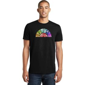 Qivi Anime One Piece Thumb Monkey D Baskılı Siyah Erkek Örme T-shirt