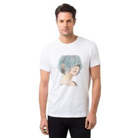Qivi Anime Tokyo Ghoul Anteiku Baskılı Beyaz Erkek Örme T-shirt