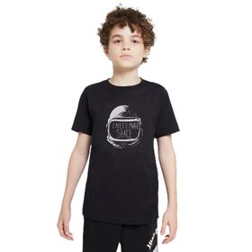 Qivi Astronot I Need More Space Uzay Baskılı Siyah Erkek Çocuk T-shirt