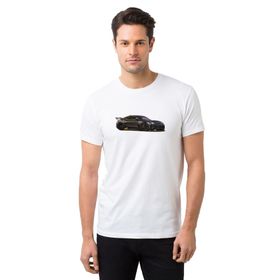 Qivi Audi Redz Baskılı Beyaz Erkek Örme T-shirt