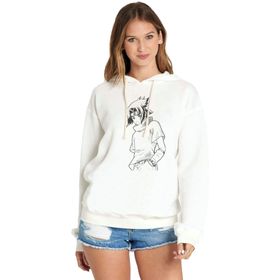 Qivi BGA0841-KDNKP Anime Naruto Baskılı Örme Kadın Beyaz Sweatshirt