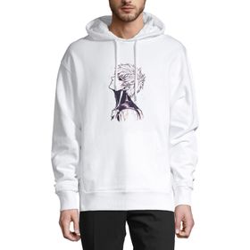 Qivi BGA1007-ERKKP Beyaz Erkek Sweatshirt