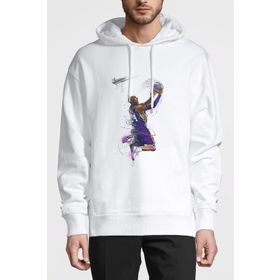 Qivi BGA1679-ERKKP Beyaz Erkek Sweatshirt