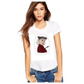 Qivi Chilling Adventures Of Sabrina Ressurectionn Beyaz Kadın T-shirt