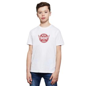 Qivi Classic Motor Rock Metal Baskılı Unisex Çocuk Siyah T-shirt