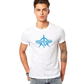 Qivi Crackdown 3 Logo Baskılı Siyah Erkek Örme T-shirt