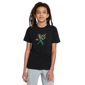 Qivi Dc Süper Hero Baskılı Unisex Çocuk Siyah Sweatshirt