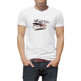 Qivi Death Note Baskılı Beyaz Erkek T-shirt